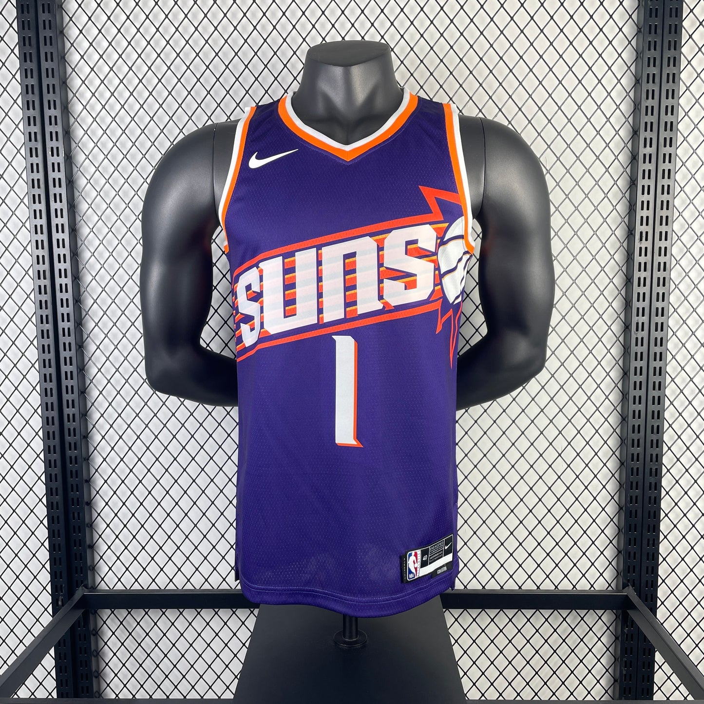 24 Season Phoenix Suns away purple