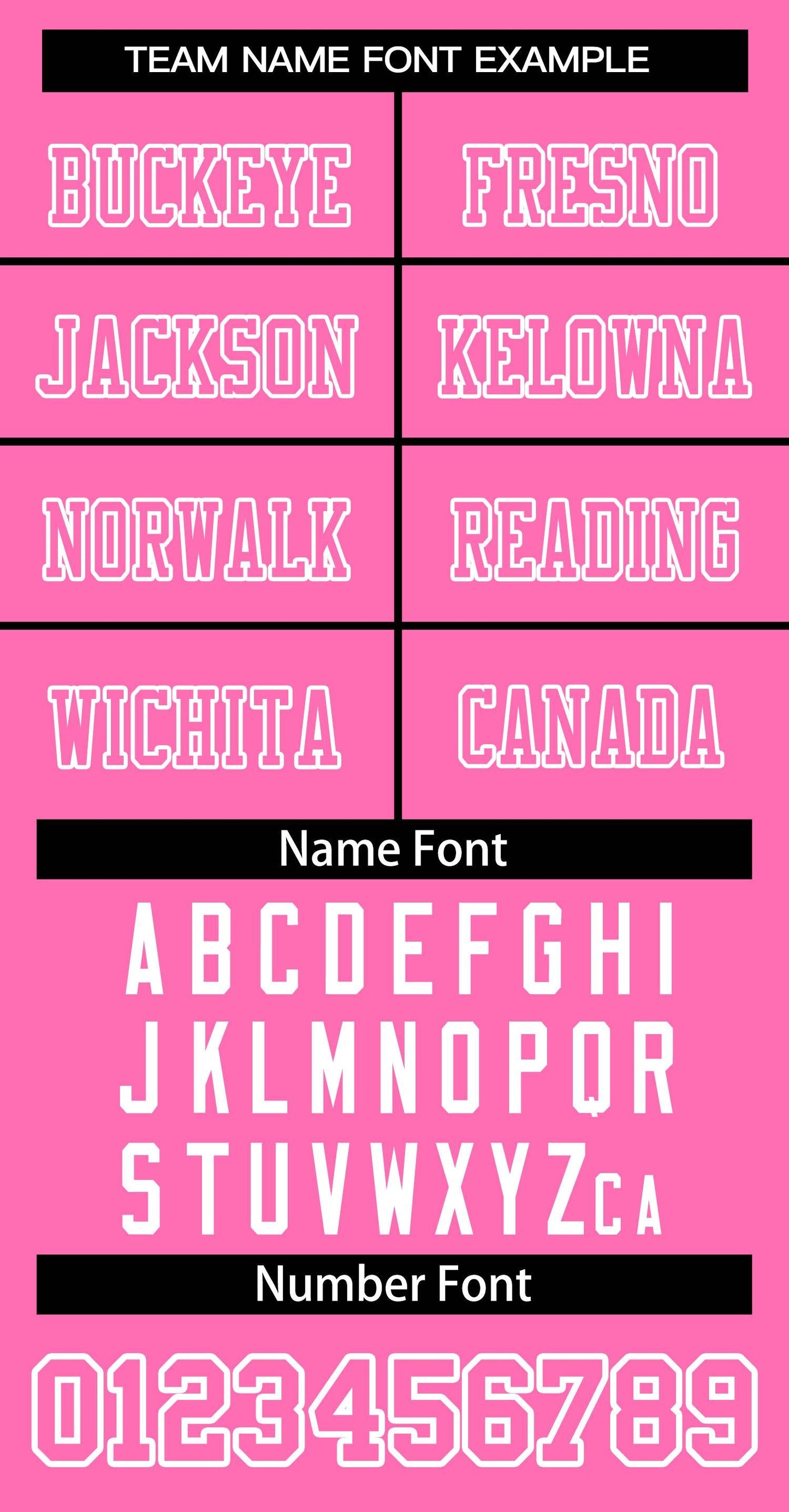 Custom Pink White Classic Style Authentic Football Jersey