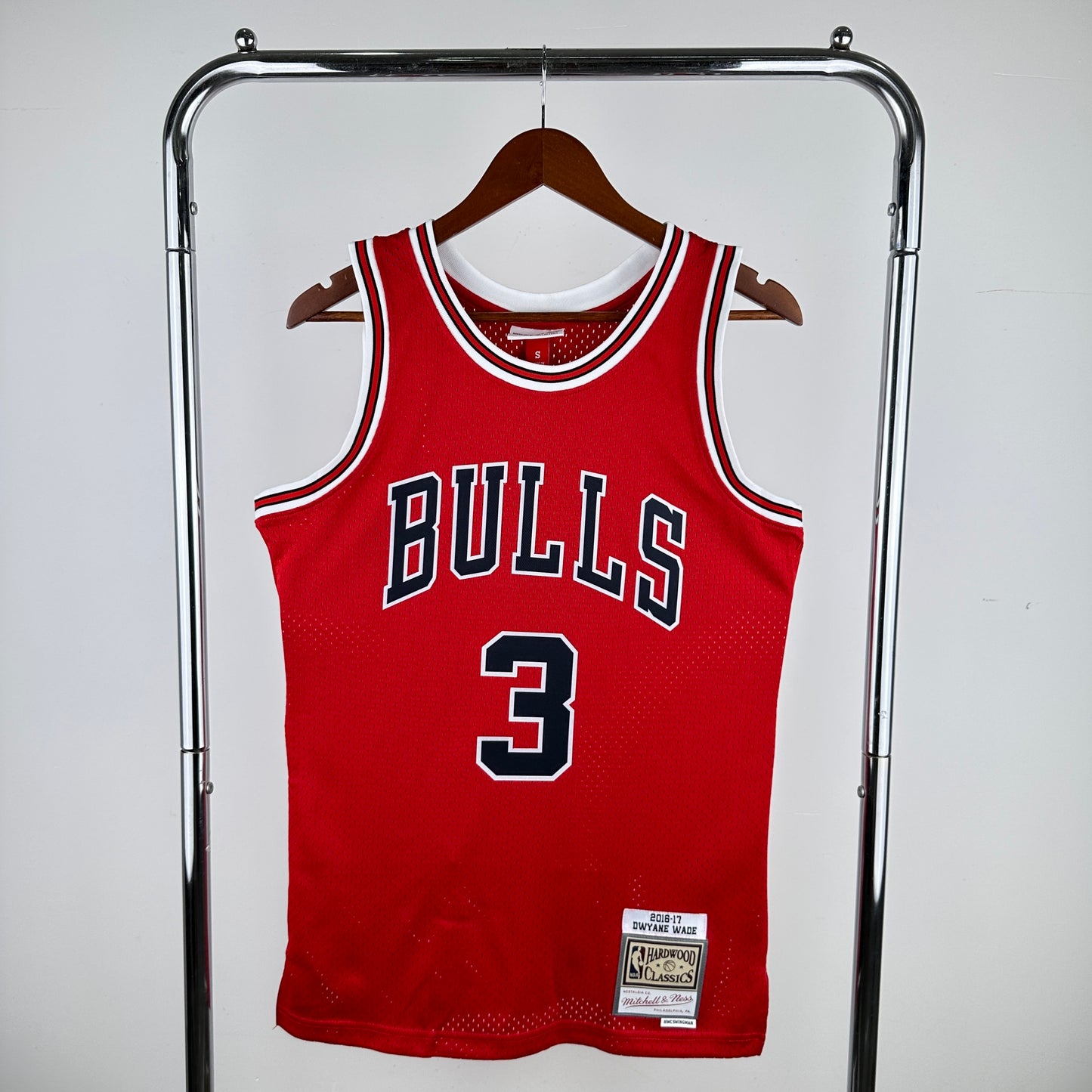 Season 17 MN Hot Pressed Retro Jersey: SW Bulls Red