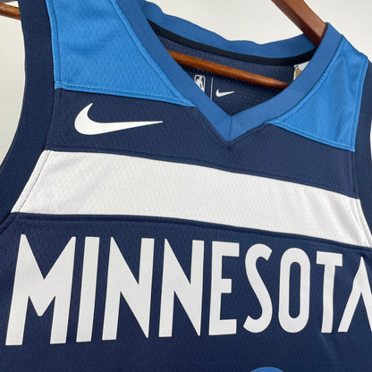 23 Season Timberwolves Away Navy