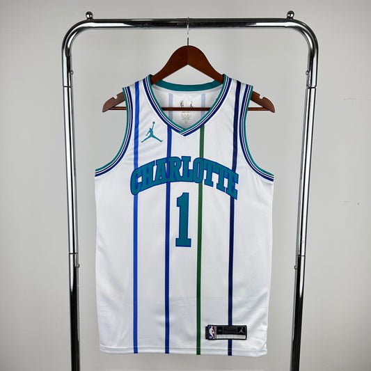 19 season Hornets retro white