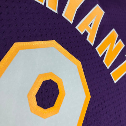 Season 01 MN Heat Pressed Vintage Jersey: SW Lakers' V-Neck Purple