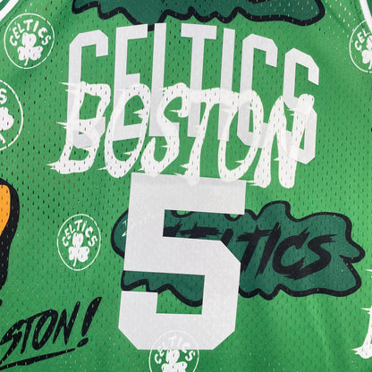 23 Season MN Heat Pressed Retro NBA Jersey