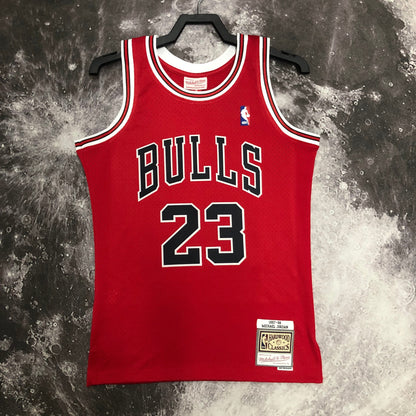98 season MN hot-pressed vintage jersey: SW Bulls' Red
