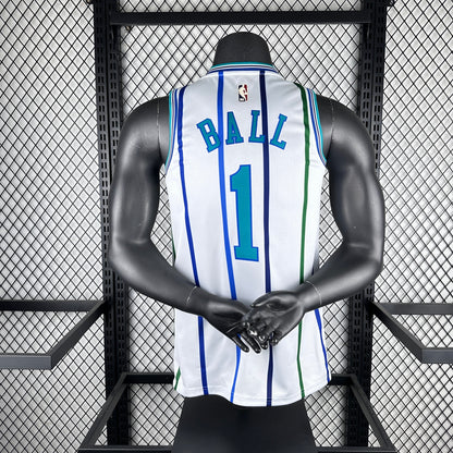 19 season Hornets retro white