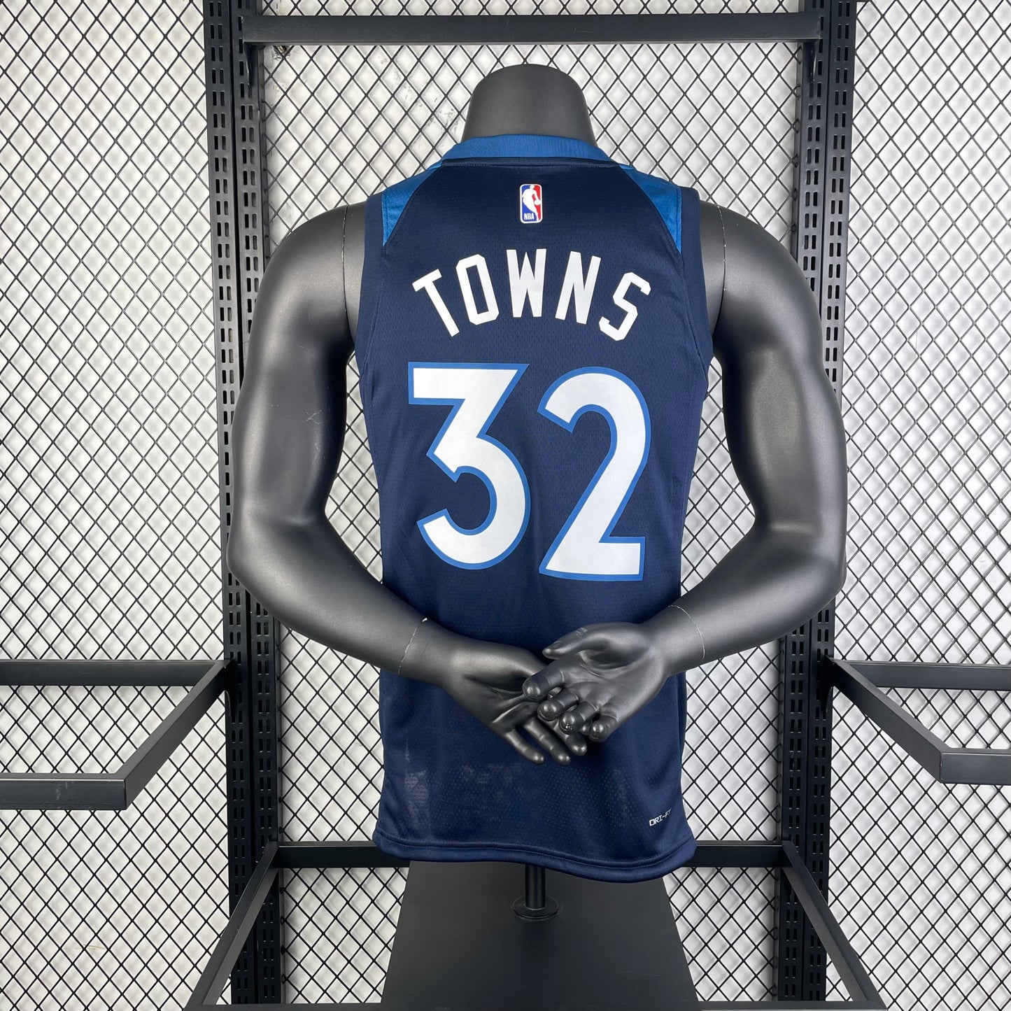 23 Season Timberwolves Away Navy