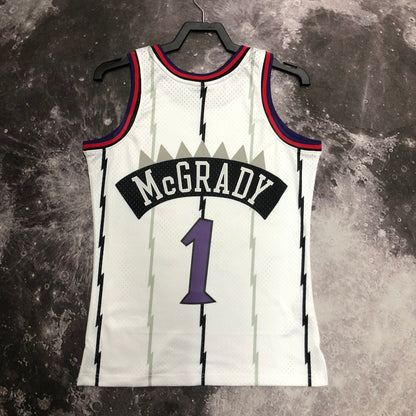 99 season MN hot-pressed vintage jersey: SW Raptors' white