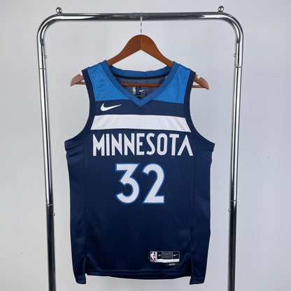 23 Season Timberwolves Away Navy