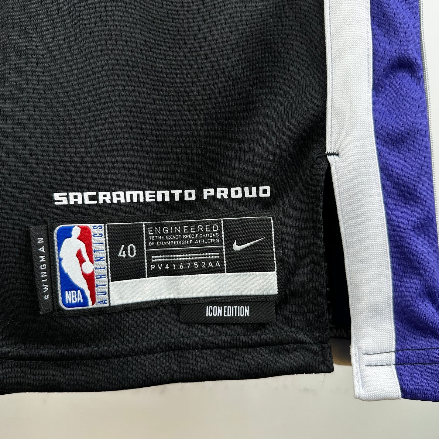 24 season Kings away Black