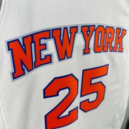 25th season Knicks White