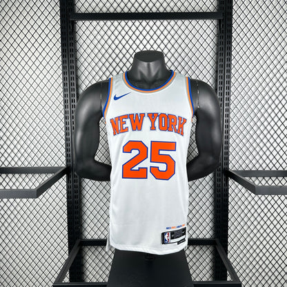 25th season Knicks White