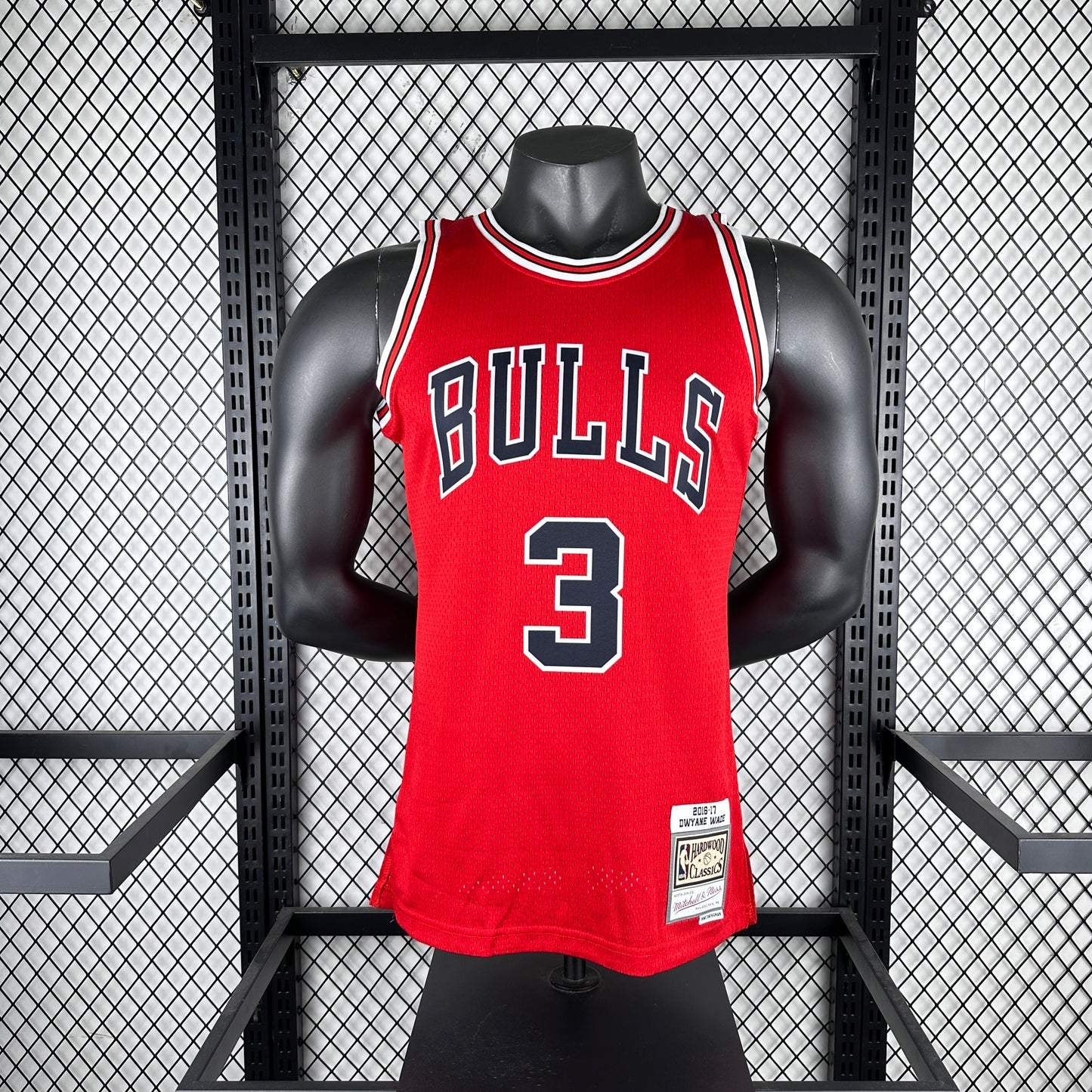 Season 17 MN Hot Pressed Retro Jersey: SW Bulls Red