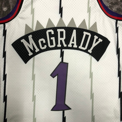 99 season MN hot-pressed vintage jersey: SW Raptors' white