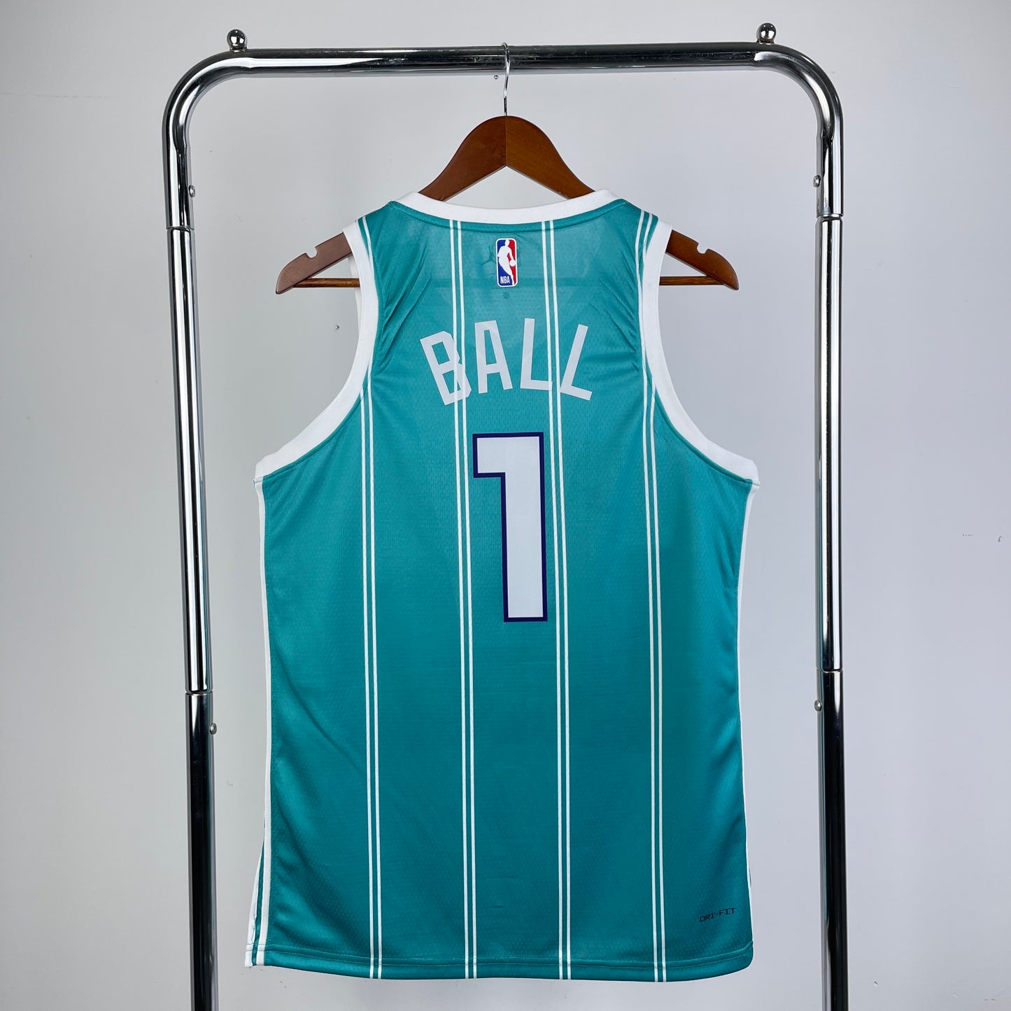 23rd season Charlotte Hornets away blue