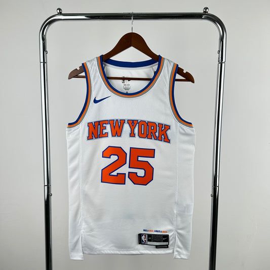 25th season Knicks White