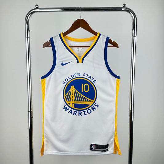23 season Warriors V-neck White