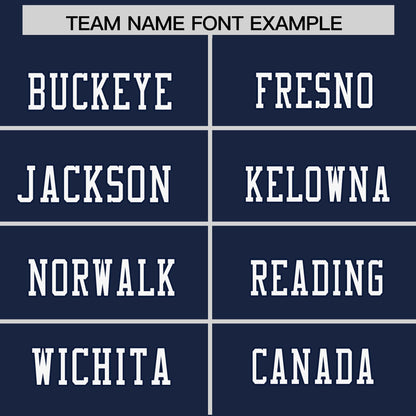 Custom Navy White Personalized Shoulder Star Pattern Authentic Football Jersey