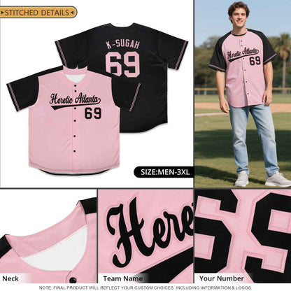 Custom Khaki Green Color Block Personalized Raglan Sleeves Authentic Baseball Jersey